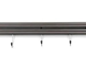 Magnetisk knivholder med 5 kroge, nem at montere, 47cm