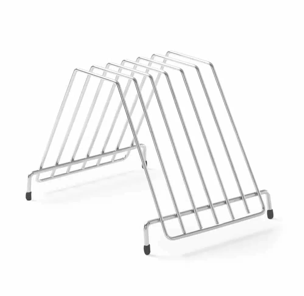 Skærebrætsholder, 303x211x(H)205mm, plads til 6 skærebrætter op til 20mm tykke. - Billede 3