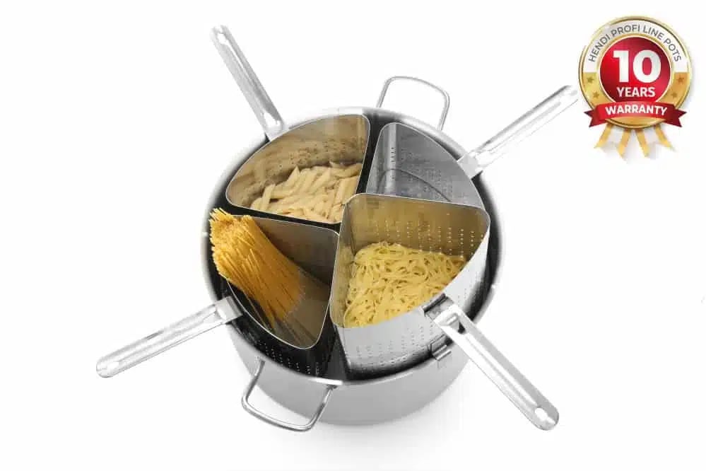 Profi line pasta kogekurv, 1,5l, stor størrelse, lang levetid - Billede 3