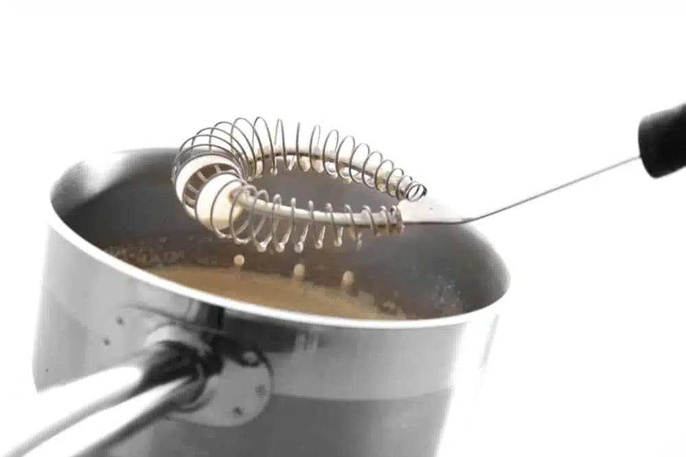 Dressing- og pandepisker, Hendi, Sort, (L)300mm, Rustfrit stål med polypropylenhåndtag. - Billede 3