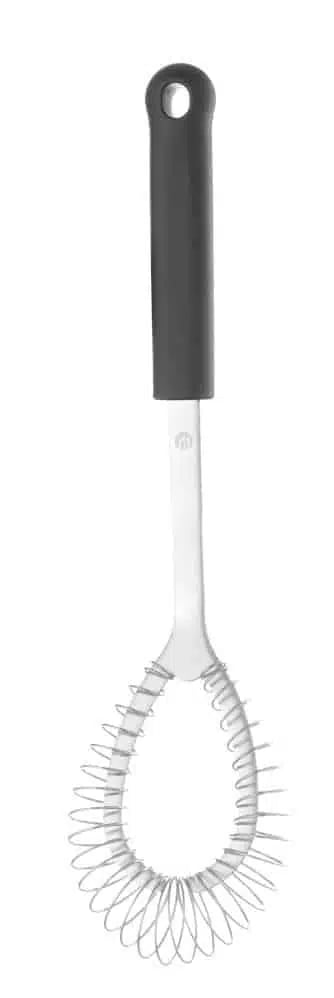 Dressing- og pandepisker, Hendi, Sort, (L)300mm, Rustfrit stål med polypropylenhåndtag.