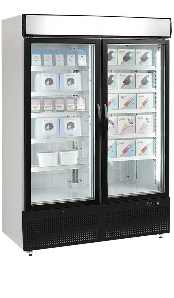 NF5000G Displayfryser med 1,3 m² udstillingsareal - Billede 2