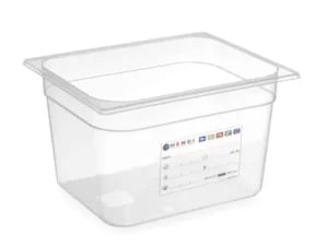 Transparent gn 1/2 beholder, 6,5l - perfekt til madopbevaring