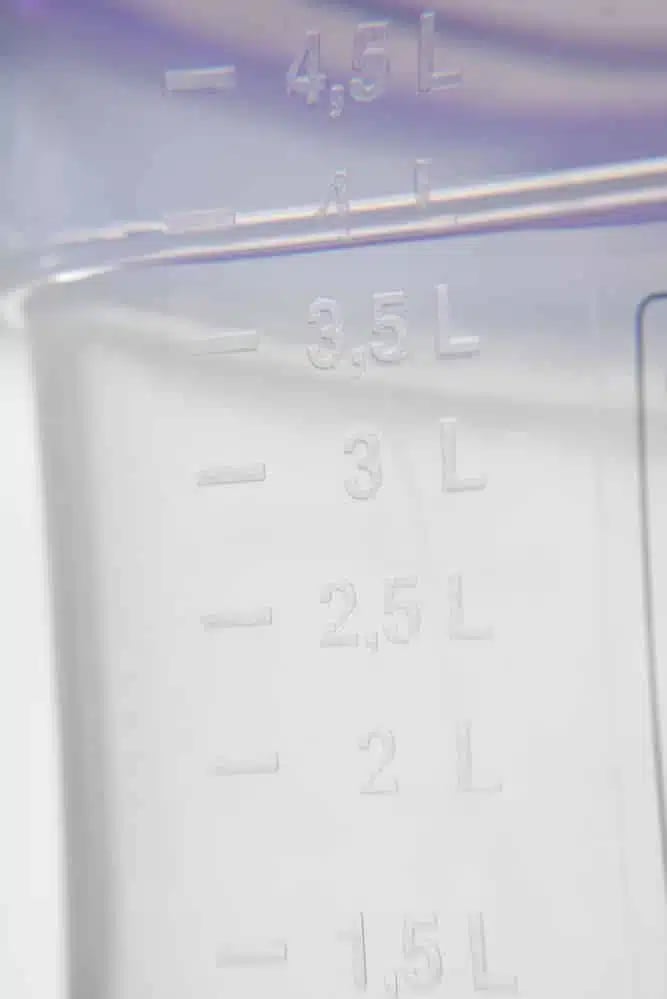 Transparent madopbevaringsbeholder 9,5l - opfylder haccp standarder - Billede 3