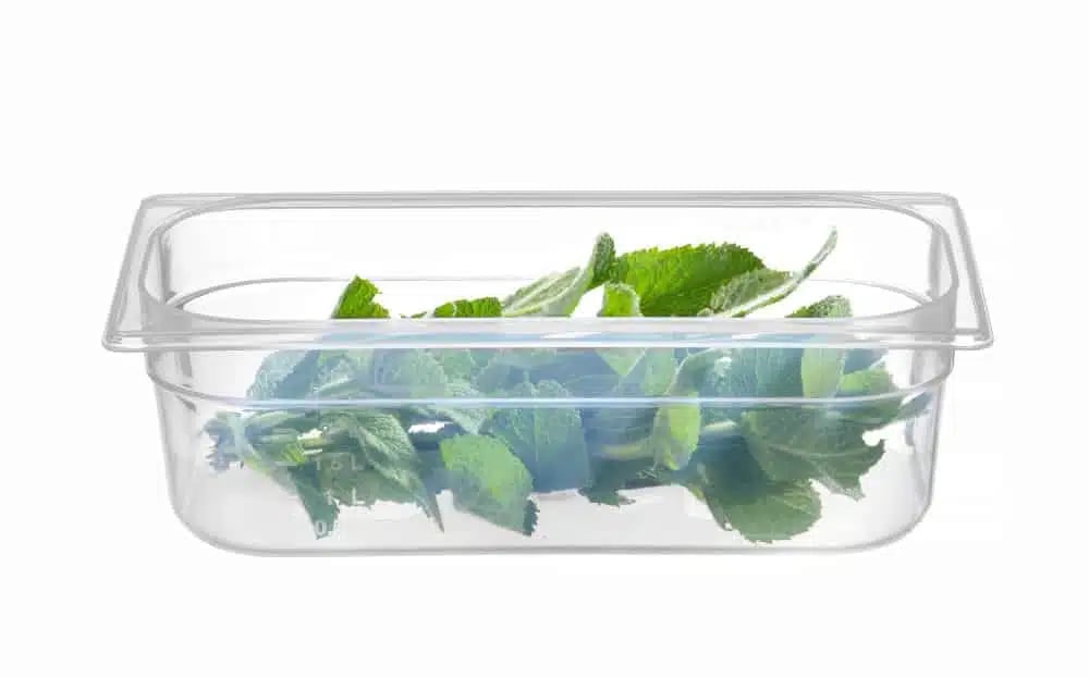 GN 1/3 polypropylen beholder, Profi Line, 4L, Transparent, 325x176x(H)100mm - Billede 3