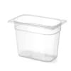 GN 1/4 Beholder i polypropylen, Profi Line, 5,5L, Transparent, 265x162x(H)200mm