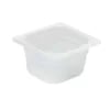 GN 1/6 Beholder i polypropylen, Profi Line, 1,6L, Transparent, 176x162x(H)100mm