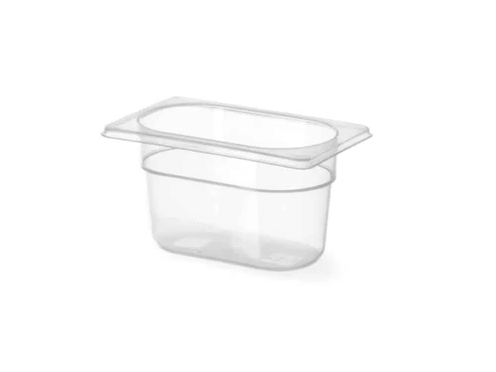 GN 1/9 beholder i polypropylen, Profi Line, 1L, Transparent, 176x108x(H)100mm