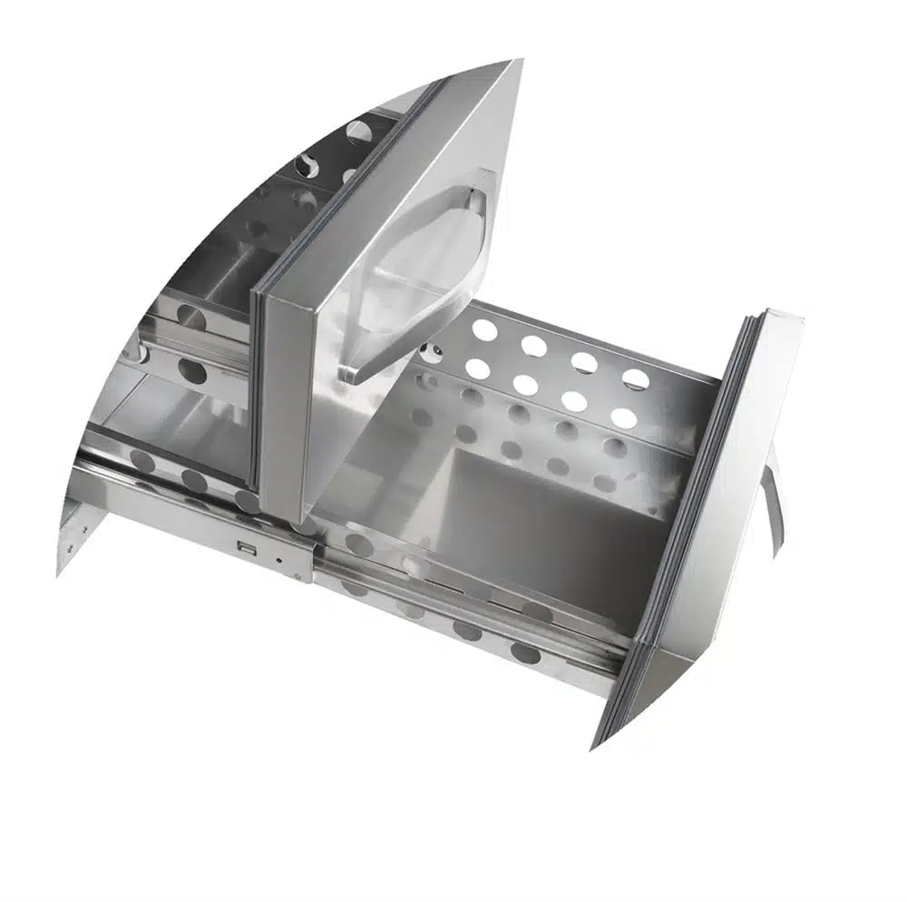 UC5480 Rustfrit Kølebord med 8 GN1/1 Skuffer, 350L - Billede 2