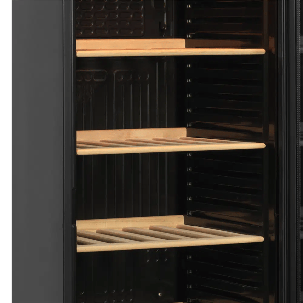 CPP1380E Lagerkøler til Vinflasker, 350L, Sort Finish - Billede 3