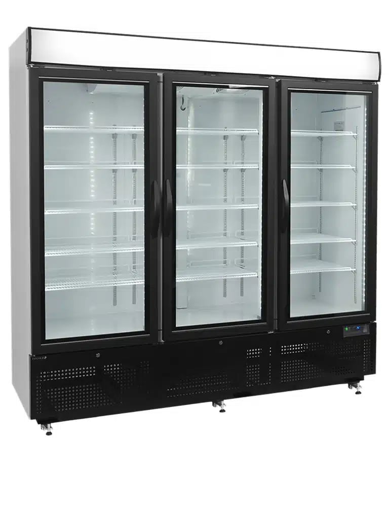 NF7500G Displayfryser med 3 Døre og 1784L Kapacitet