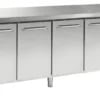 Detalje af GRAM Gastro 07 Kølebords ergonomiske skuffe- og hyldesystem