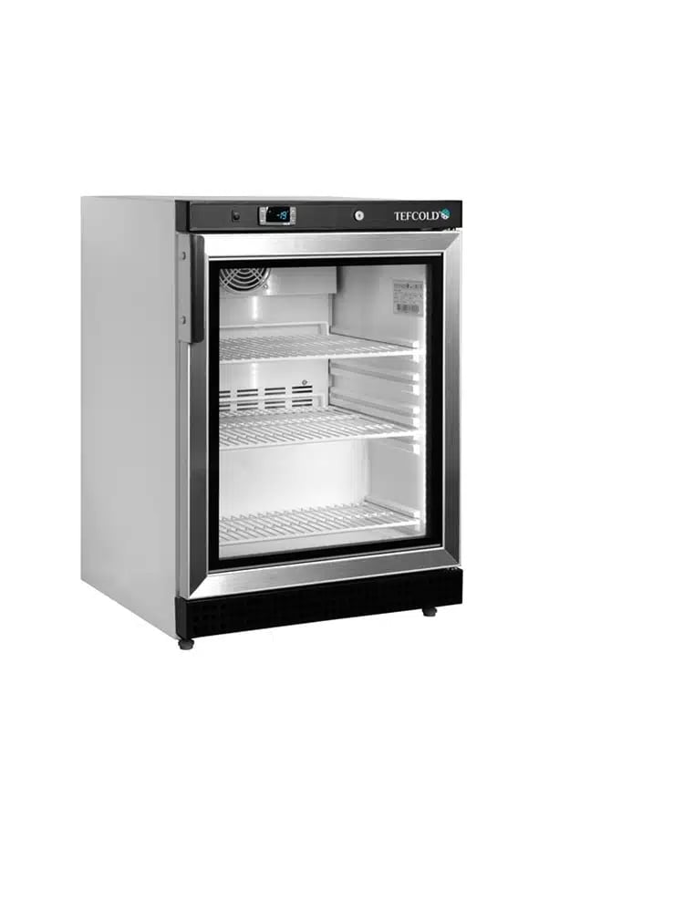 UF200VG Displayfryser med Glasdør, 200 Liter, 52 kg