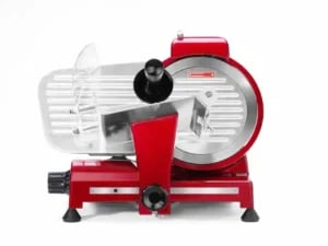Pålægsmaskine Profi Line 220 Rød Edition, Profi Line, 230V/280W, 440x420x(H)350mm