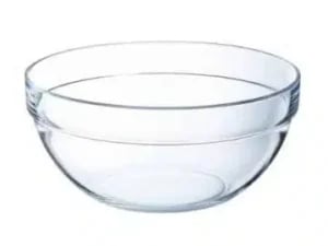 Stabelbar glasskål 2,9L
