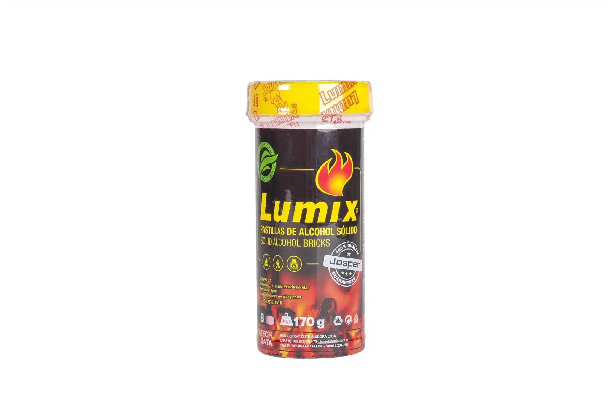 Lumix alkoholtabletter til effektiv optænding