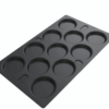 MKN Bageplade med non-stick belægning, 11 kopper GN 1/1 (325 x 530 mm)