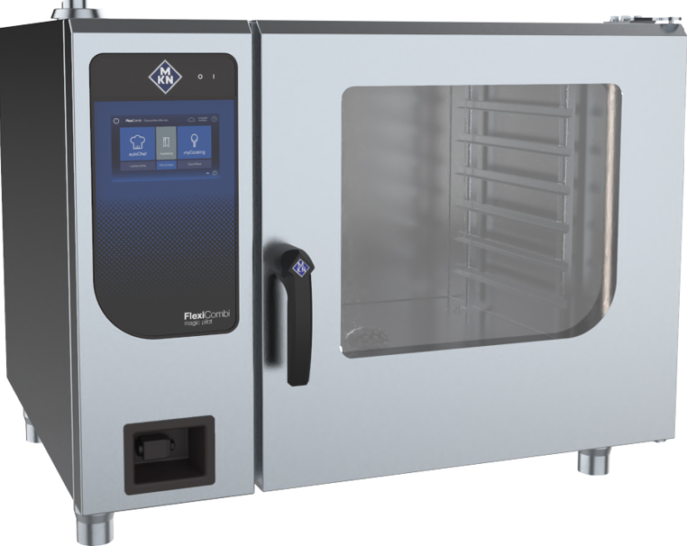 MKN FlexiCombi MagicPilot 6.2 Maxi elektrisk, venstrehængslet dør - Kombidampovn