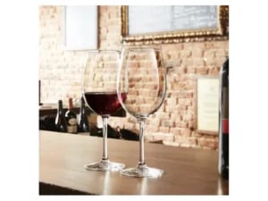 Close-up af Krysta Vinglas Cabernet Tulipe 47 cls polerede kant