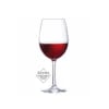 Krysta Vinglas Cabernet Tulipe 47 cl stående tom på en skinnende overflade