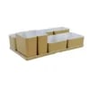 Cube organizer sæt 26: Består af skål/bakke nr. (8) + 2stk.(1) + 3stk.(5) + 2stk.(3) - 31.7 x 17.5 x H9.3 cm | Black. Champagne. Grey