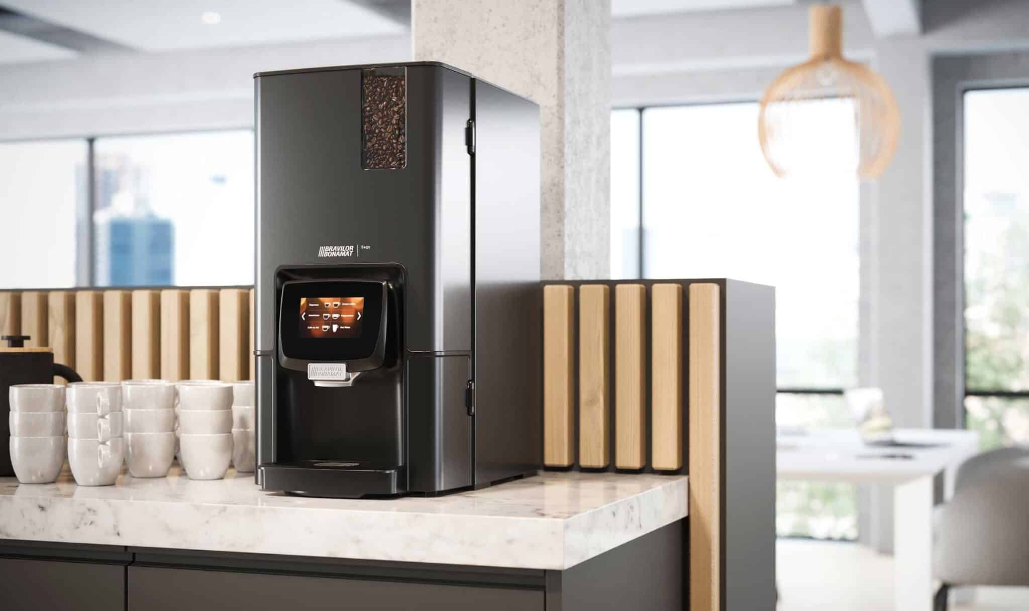 Bravilor Sego 12 kaffeautomat i kontormiljø
