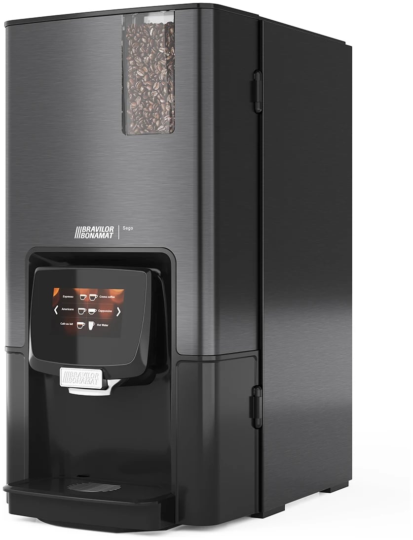 Bravilor Sego 12 kaffeautomat tæt på