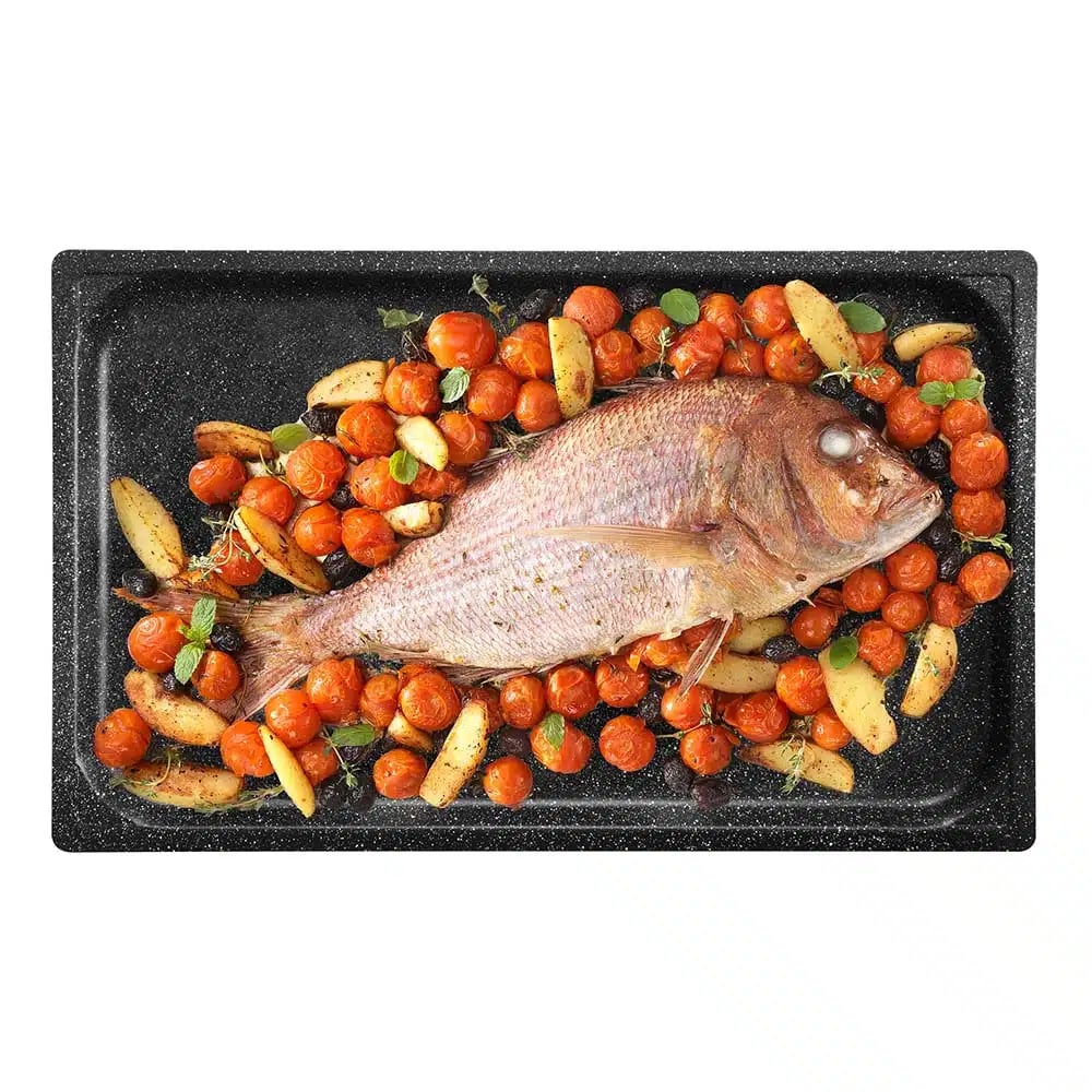 LAINOX 1/1GN Fad med mineralsk non-stick, H65 mm - Billede 3