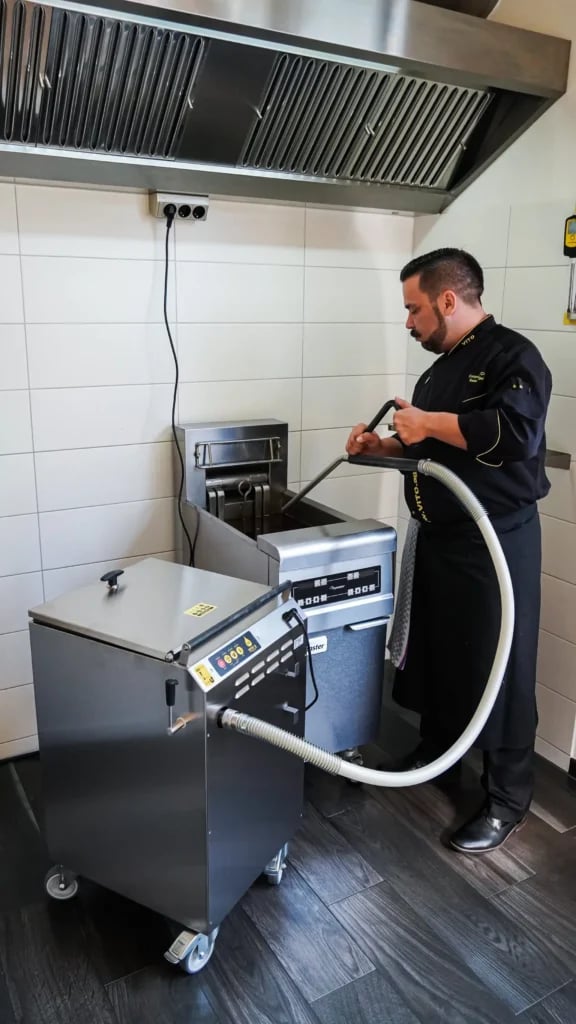 VITO XM friturefilter klar til brug