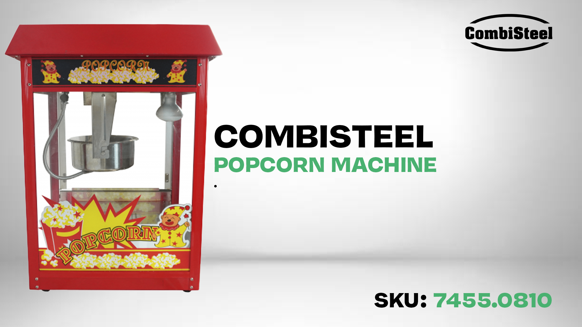 Combisteel - POPCORNMASKINE - Billede 9