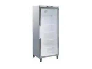 Zanussi KØLESKAB 400L GLASLÅGE 0°+10°C - RUSTFRI