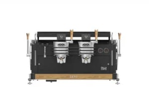 ZERO BARISTA espressomaskine i dark oak variant