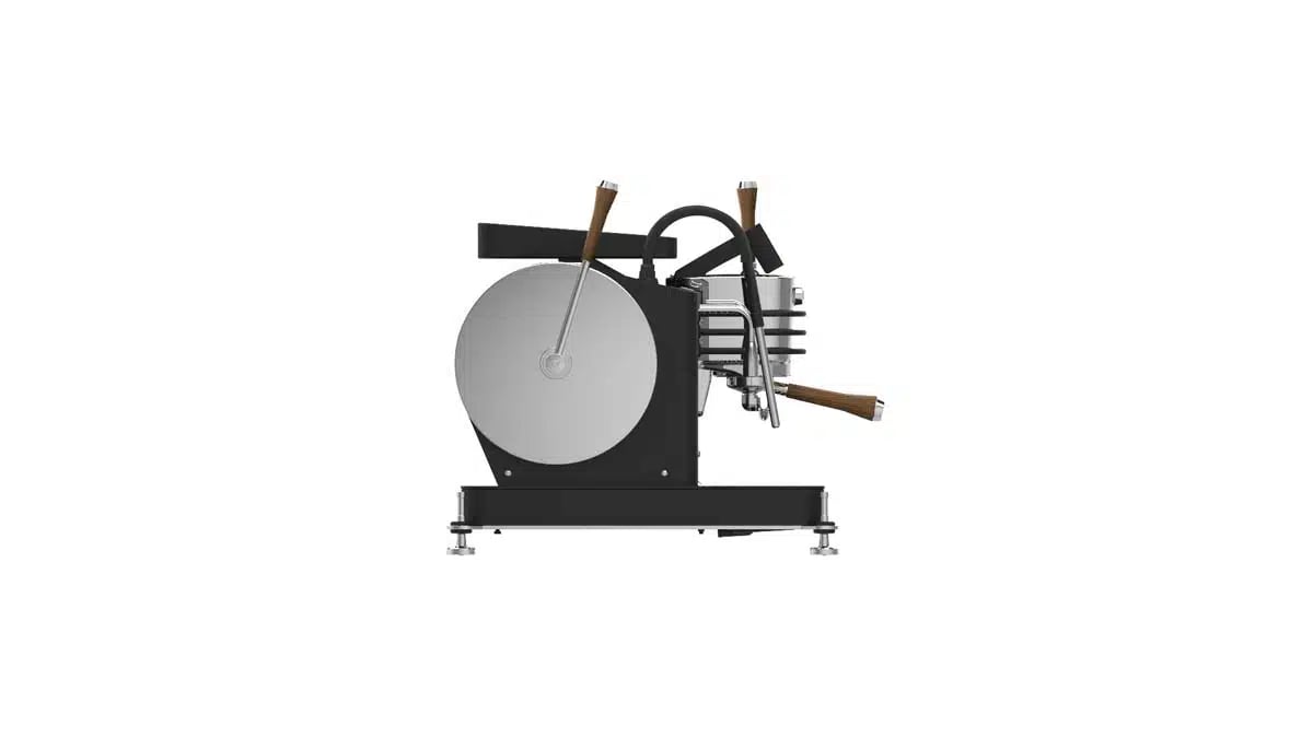 Espressomaskine ZERO BARISTA 3-gruppe i Dark Walnut