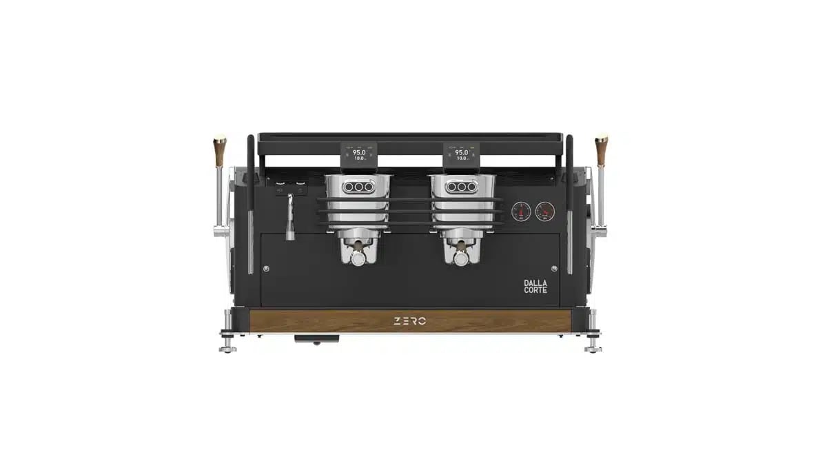 Dark Walnut ZERO BARISTA CLASSIC 2G Espresso Machine