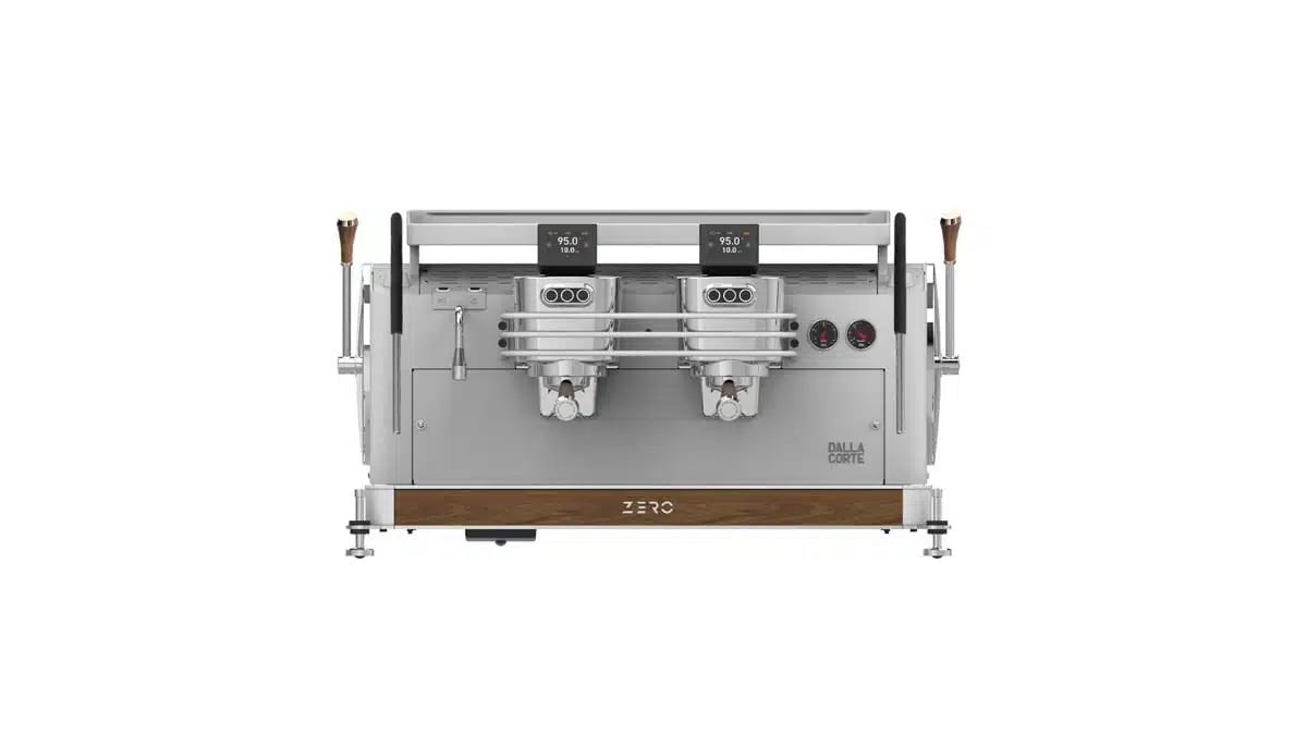 White Walnut ZERO BARISTA CLASSIC 2G Espresso Machine