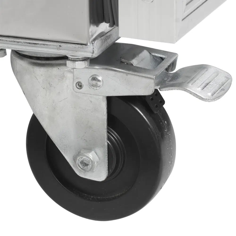 UC5310 Rustfrit Kølebord med 3 Døre, 262L - Billede 3