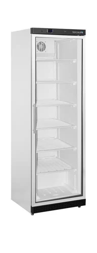 UF400G Displayfryseskab med glasdør, 400L, 80kg