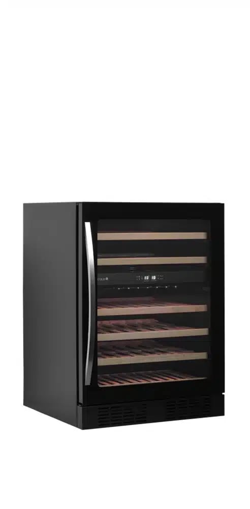 TFW200-2F Vinkøler med rammeløs glasdør og LED-lys