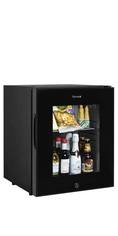 TM33G Sort Minibar med 26L Kapacitet og Lås - Billede 2