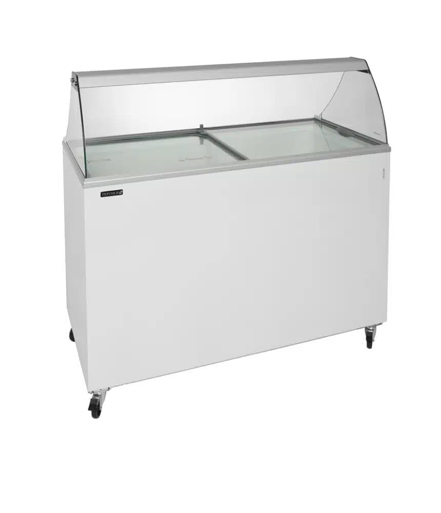 IC400SC-SO Isdisk med 350L nettovolumen og glasopsats