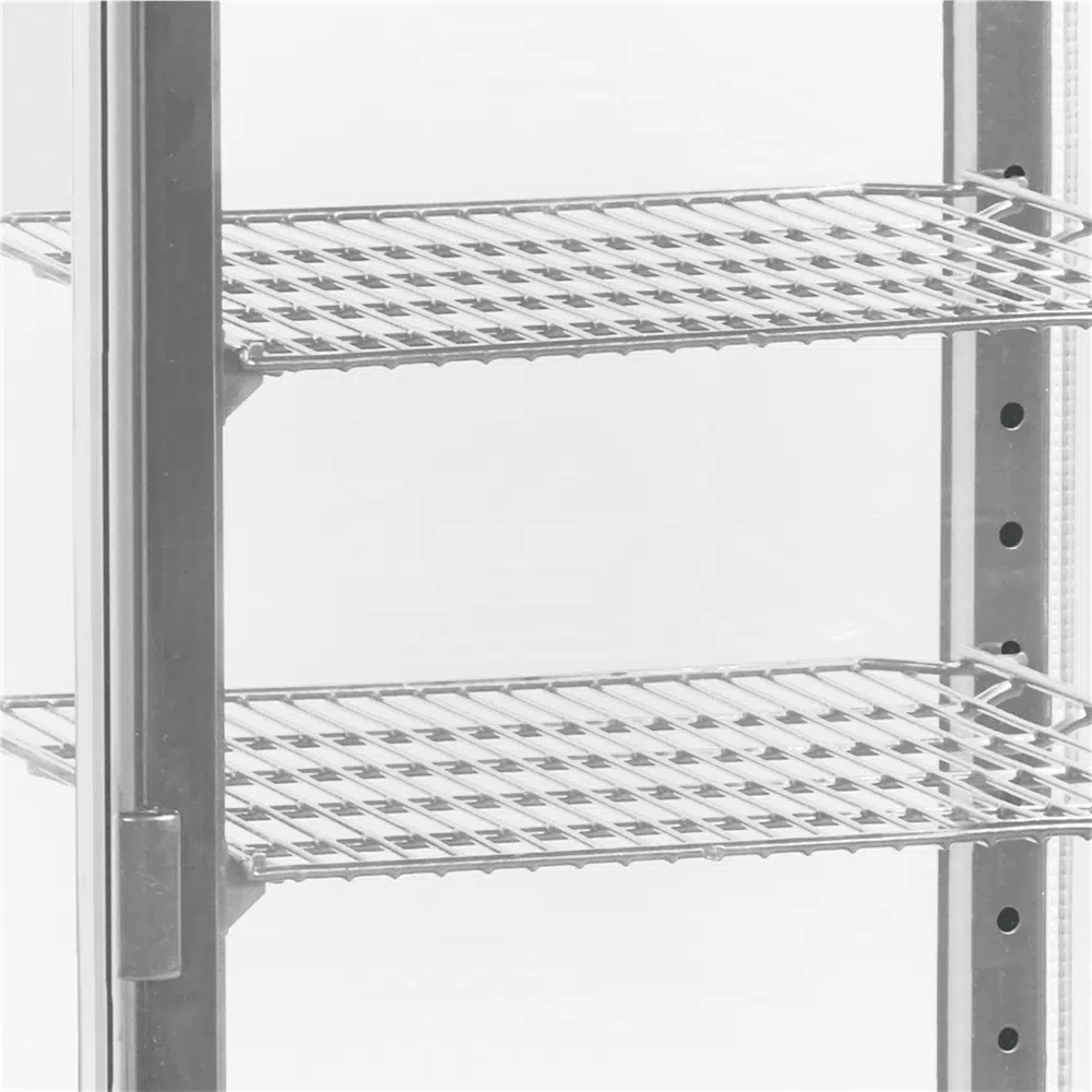 UPD80-GREY Bordmodel Display Kølemontre, 80L, Grå - Billede 2