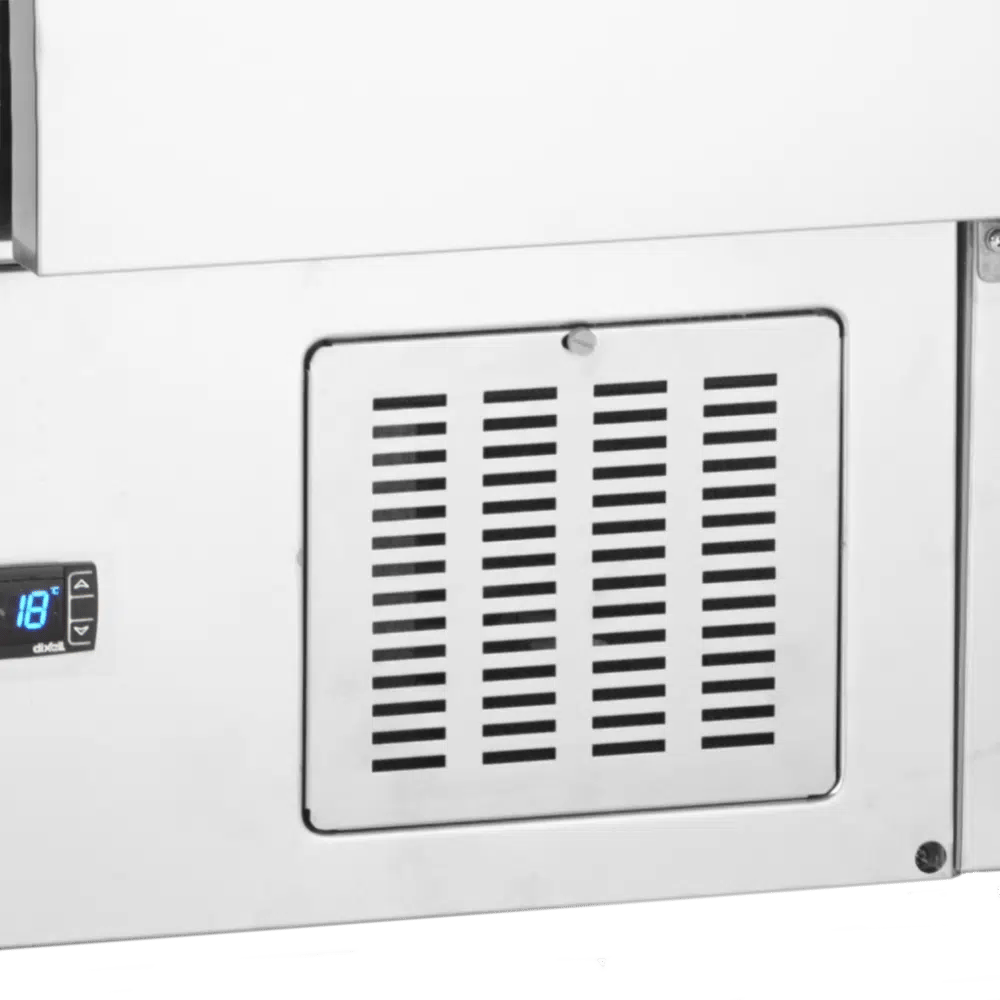 GS92 G-line Saladette med 225L og rustfrit stål design - Billede 3