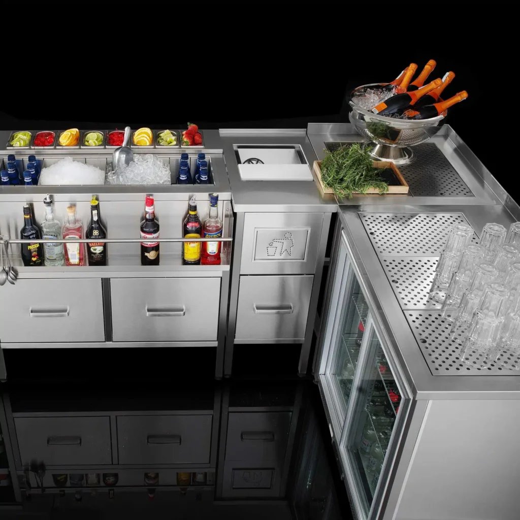 Oxygen bar hjørnebord - Billede 3