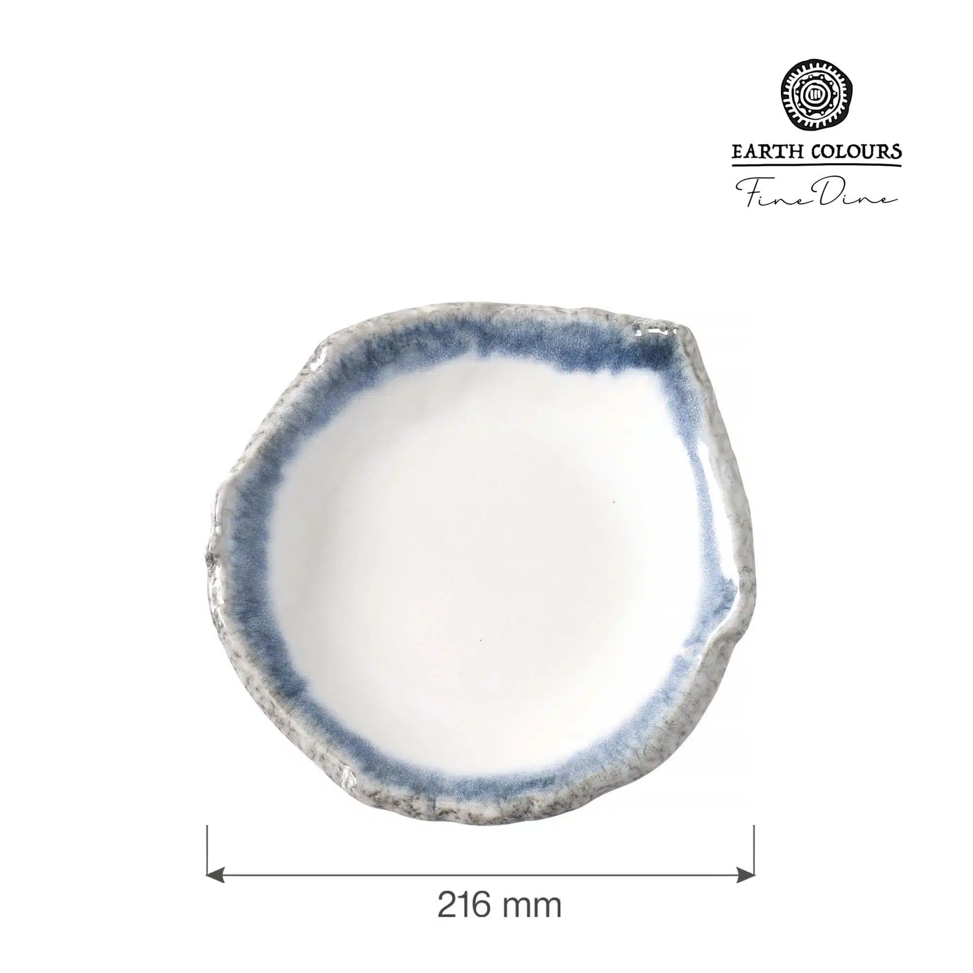 Silk dyb præsentationsskål, 216mm - Billede 6