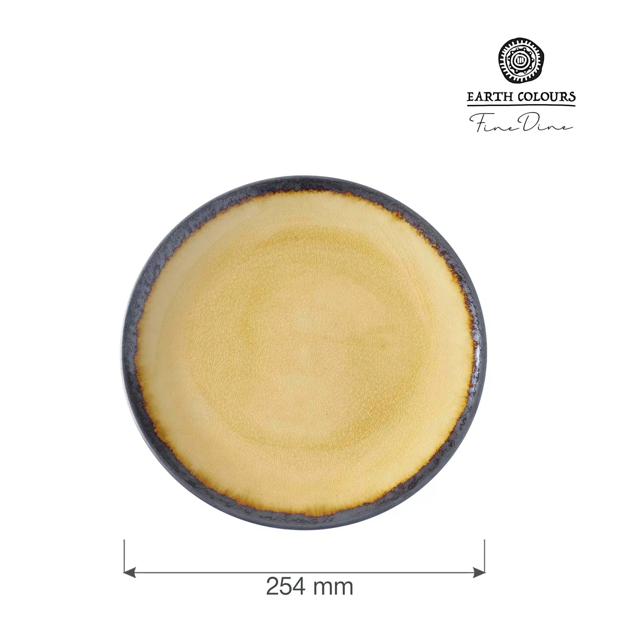 Topaz flad tallerken, 254 mm - Billede 4