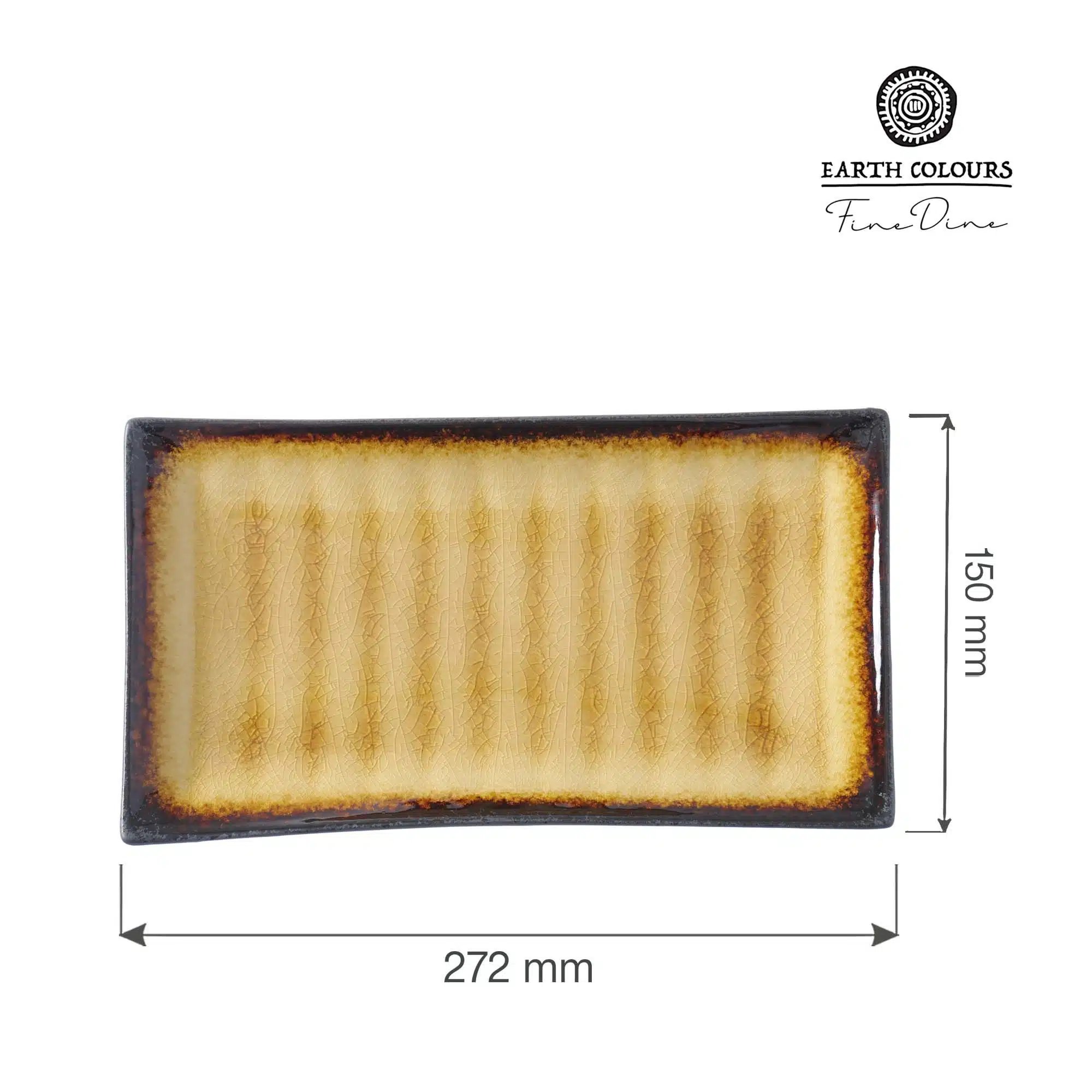 Silk firkantet skål, 272x150mm - Billede 5