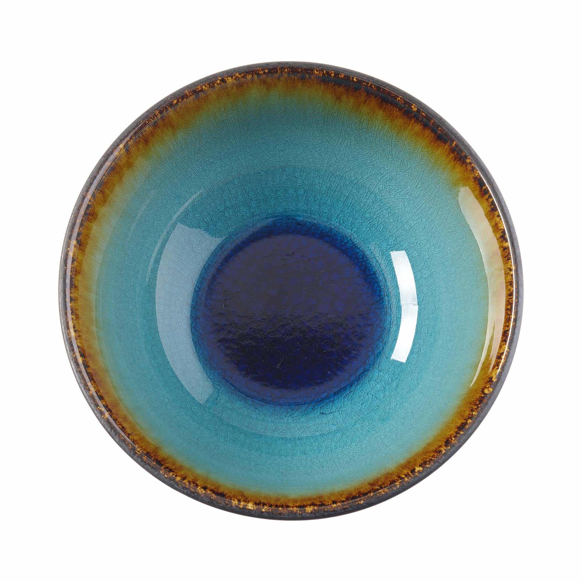 Lazur asiatisk skål, 197mm - Billede 2