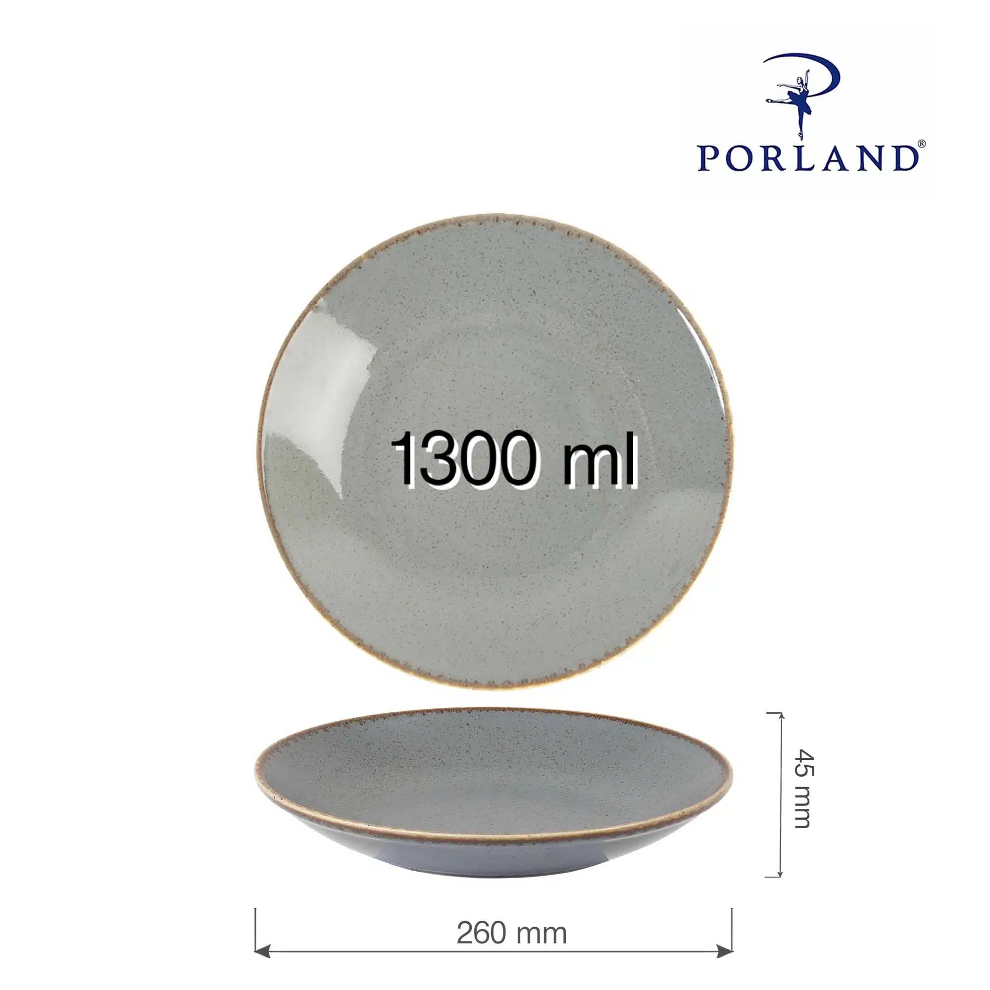 Stone coupe tallerken, 260mm - Billede 4