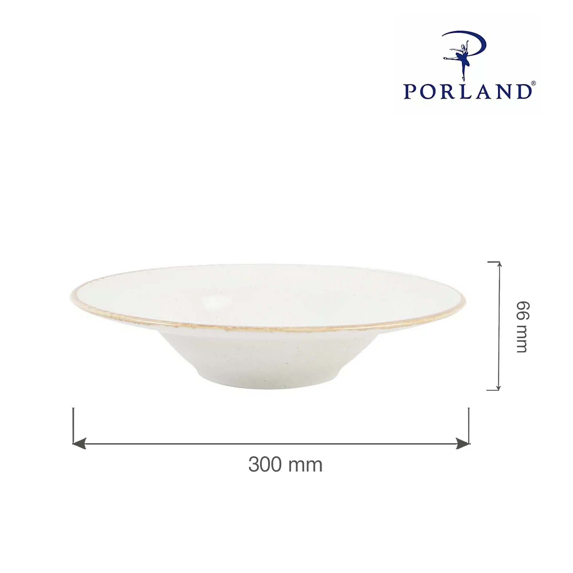 Sandpasta tallerken, 300mm - Billede 5