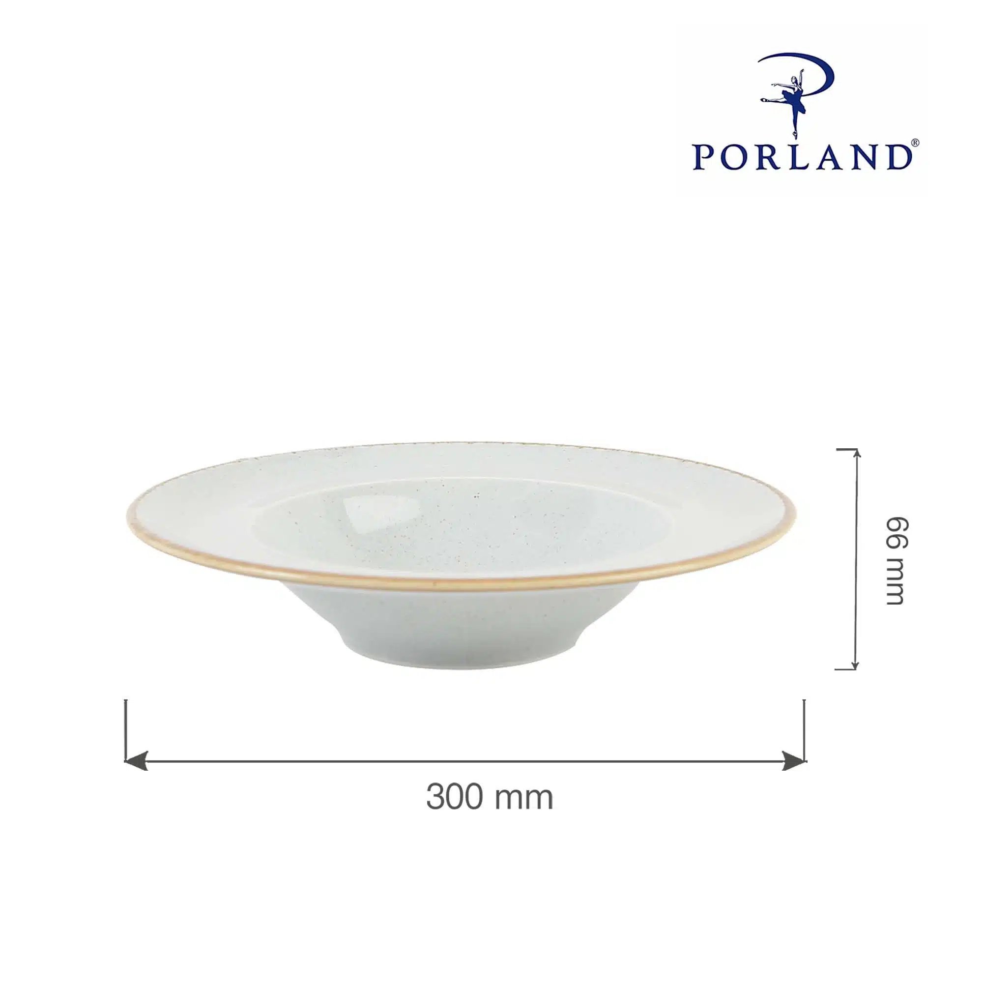 Aske pasta tallerken, 300mm - Billede 4